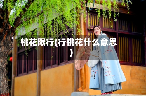 桃花限行(行桃花什么意思)-第3张图片