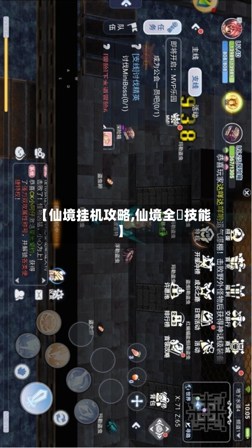 【仙境挂机攻略,仙境全書技能】