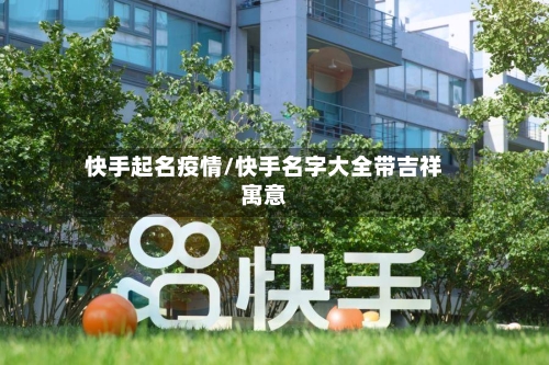 快手起名疫情/快手名字大全带吉祥寓意-第2张图片