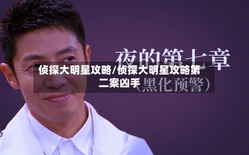 侦探大明星攻略/侦探大明星攻略第二案凶手-第3张图片